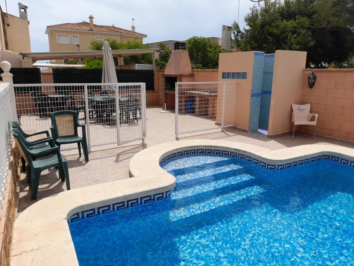 Chalet Muy Cerca De La Playa Con Piscina Privada Dehesa de Campoamor  Exteriér fotografie